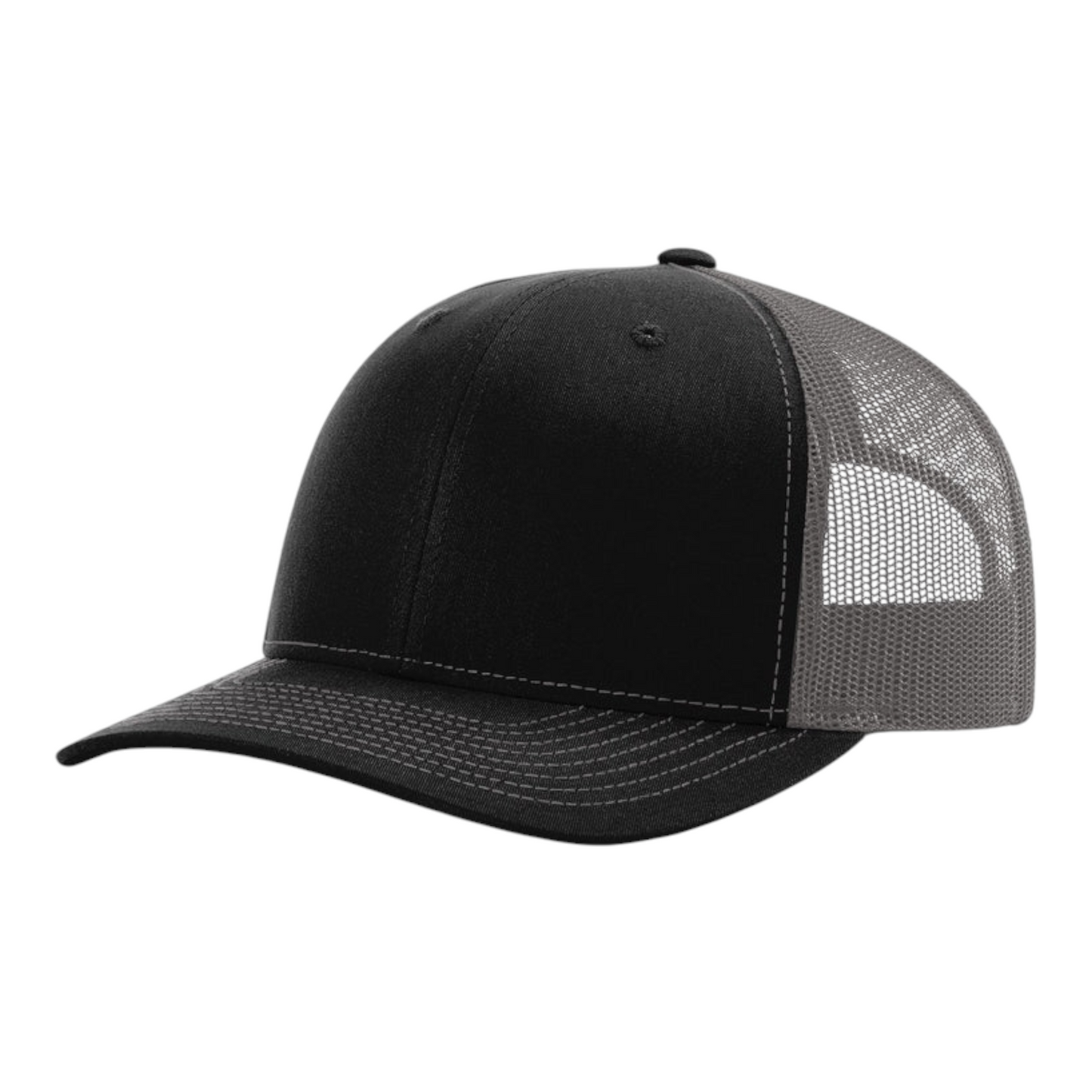 Richardson 112 Hat - Black / Charcoal