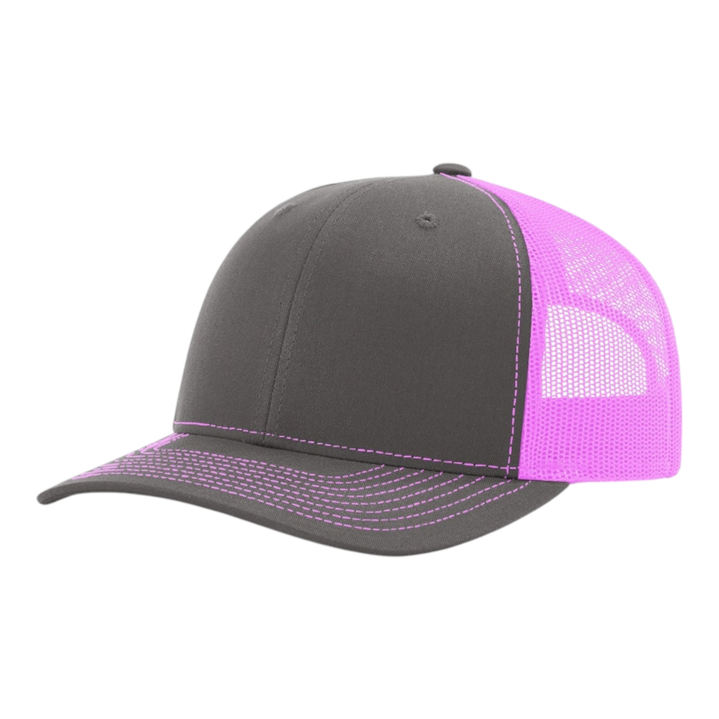 Richardson 112 Hat - Grey / Pink