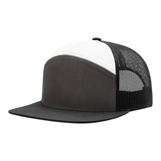 Richardson 168 Hat - Charcoal / Black / White